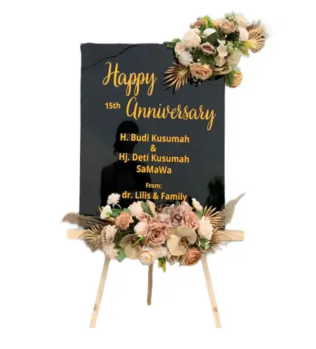 Papan Bunga Akrilik Bendogarap