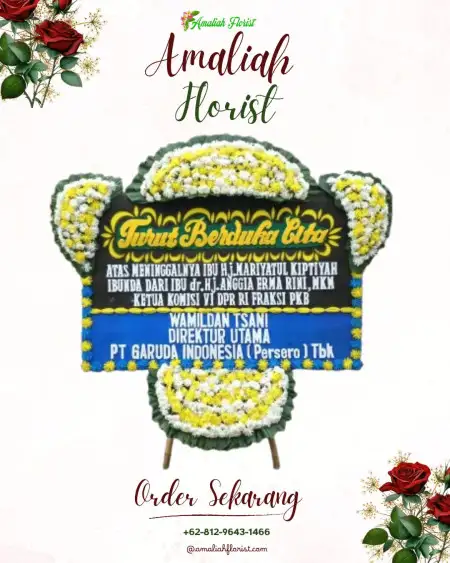 Papan Bunga Duka Bendogarap